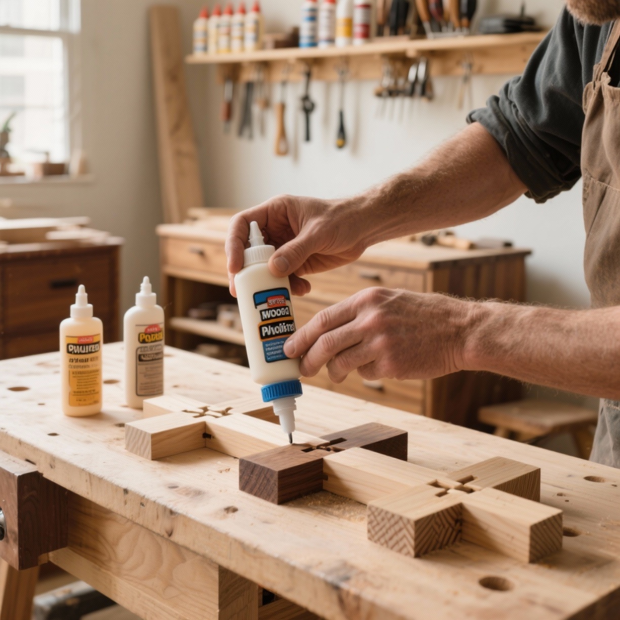 Descubra Como Escolher a Cola Ideal para Cada Tipo de Encaixe em Madeira