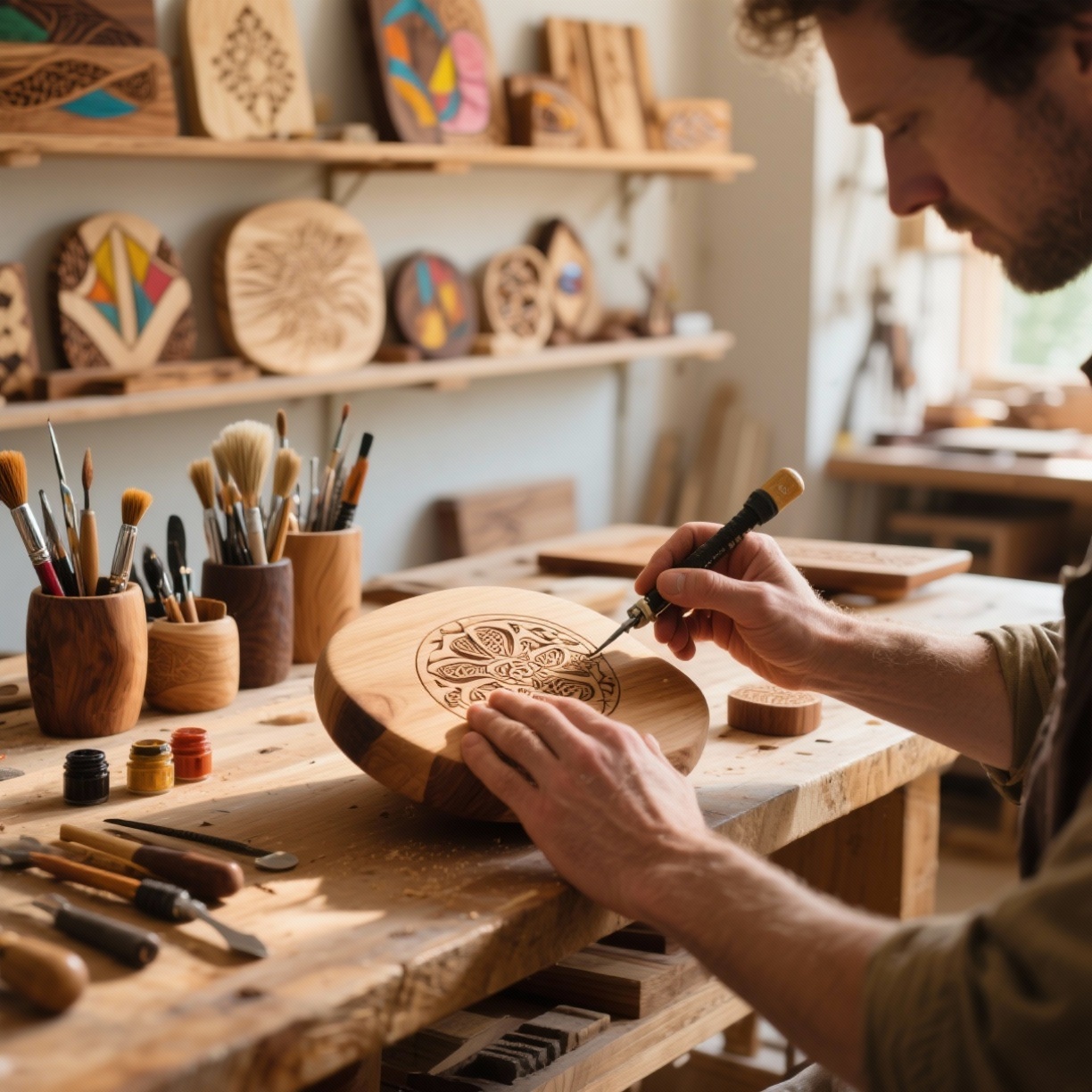 Descubra técnicas de personalização para projetos de madeira exclusivos