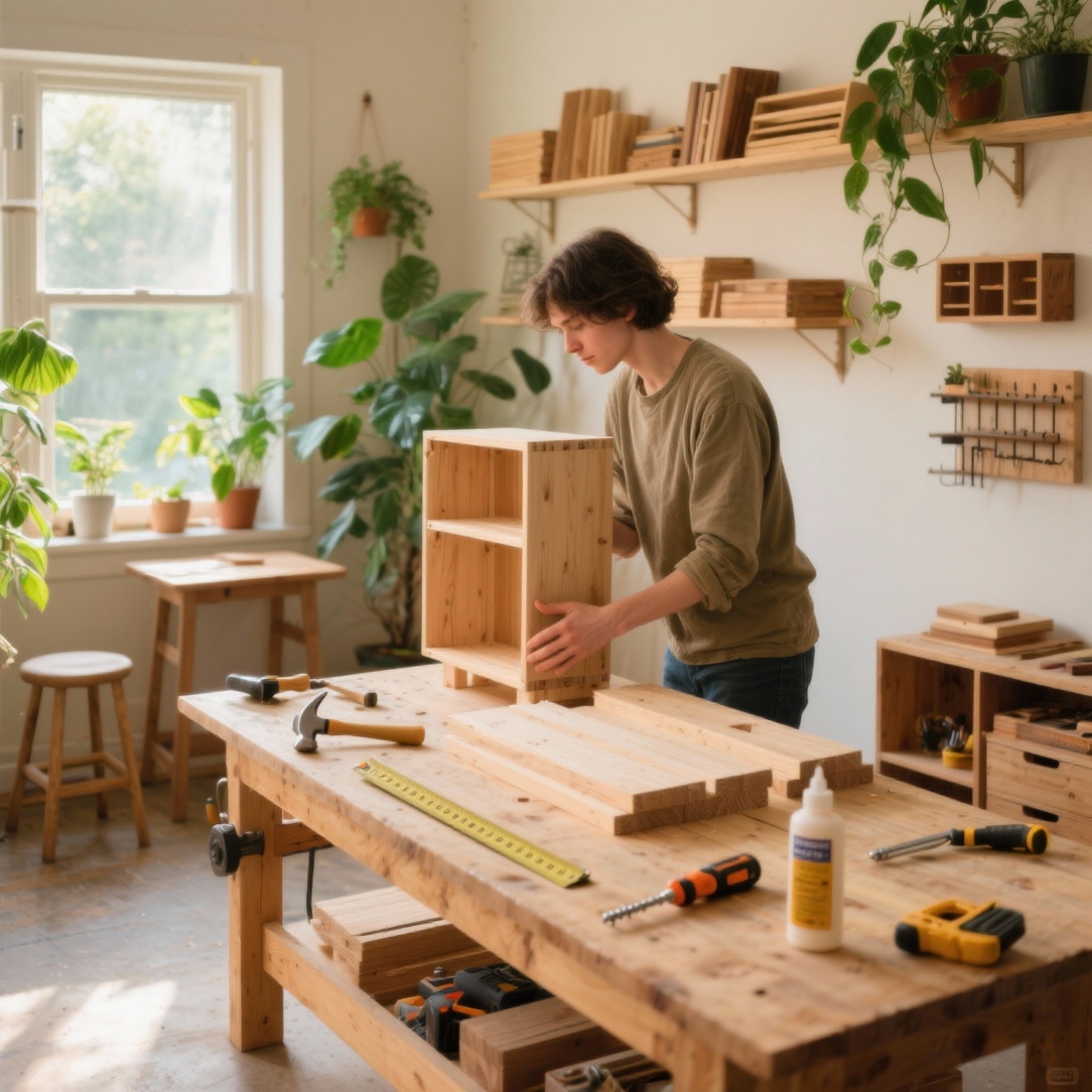 Ideias Incríveis Para Montar Seus Próprios Móveis de Madeira em Casa