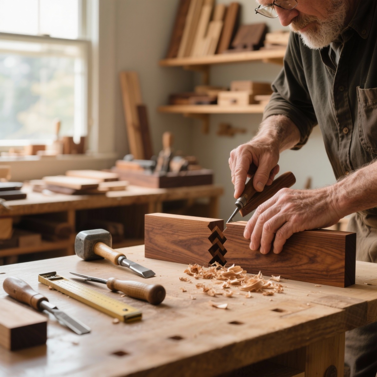 Dominando Encaixes: Estratégias de Precisão para Projetos em Madeira
