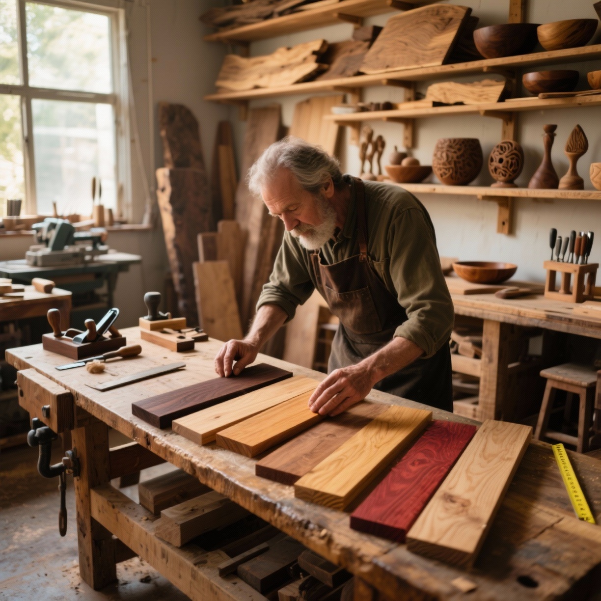 Mistérios e Fatos das Madeiras na Marcenaria Artesanal Desvendados