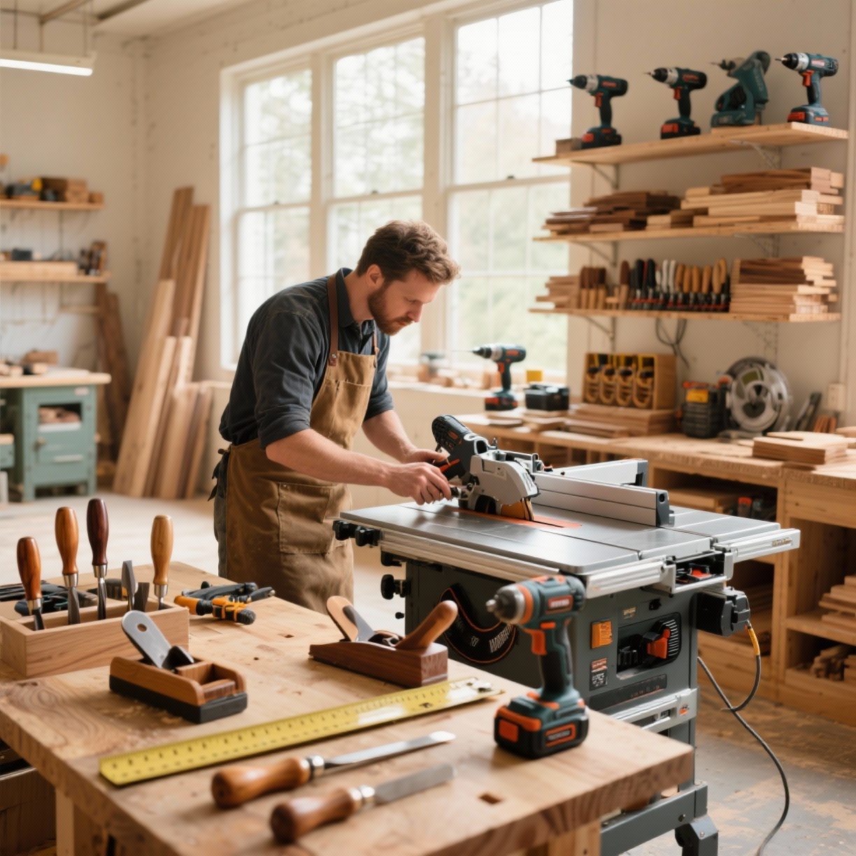 Ferramentas Essenciais e Avançadas de Marcenaria: Escolha Sem Erro