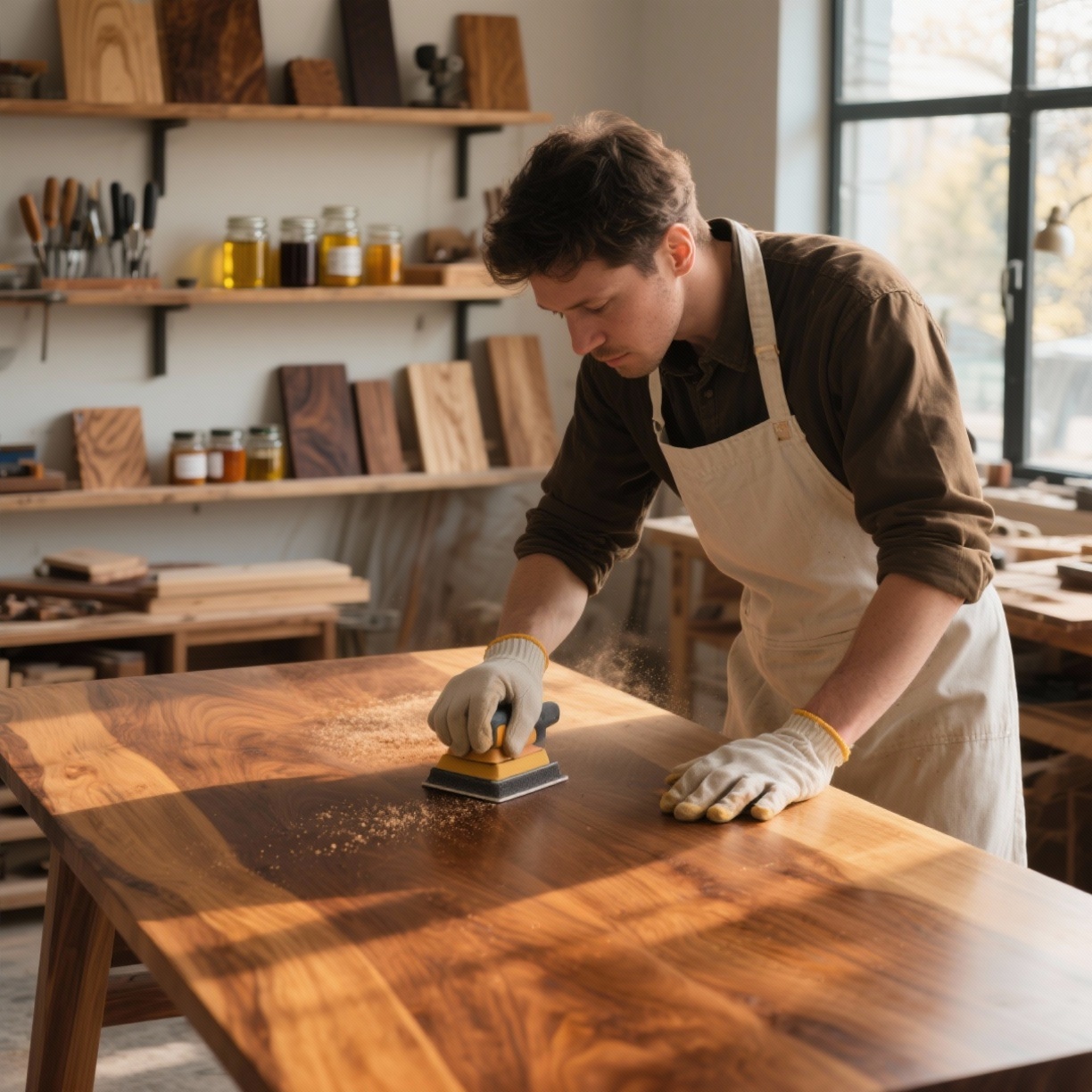 Superfícies Impecáveis: Técnicas Modernas de Acabamento Artesanal em Madeira