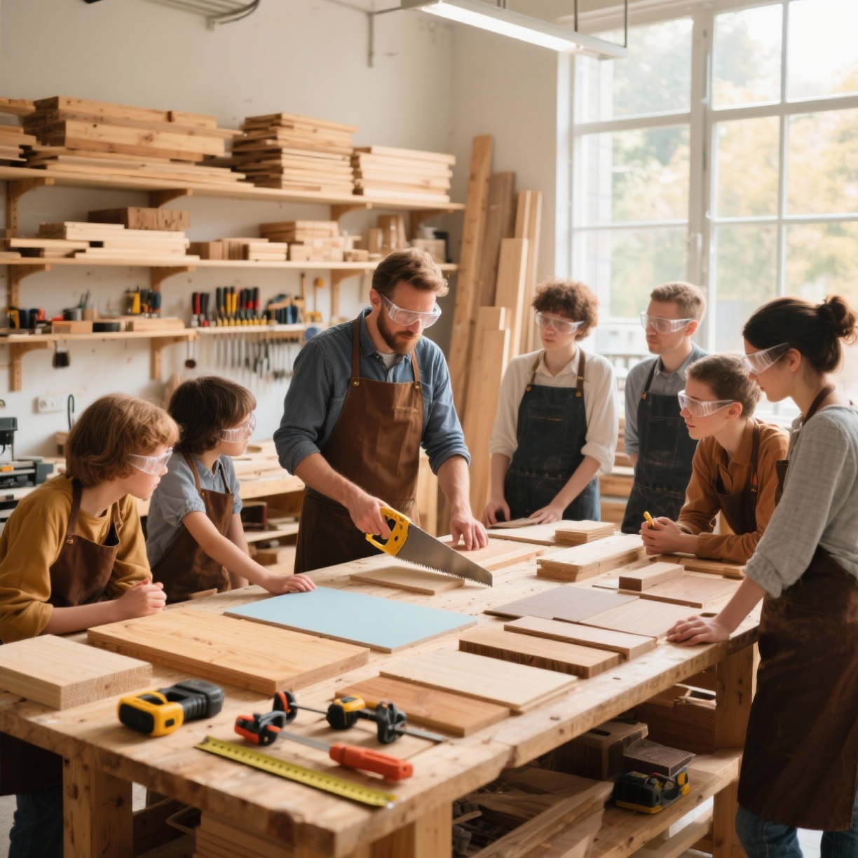 Marcenaria Descomplicada: Dominando Madeiras e Materiais do Zero