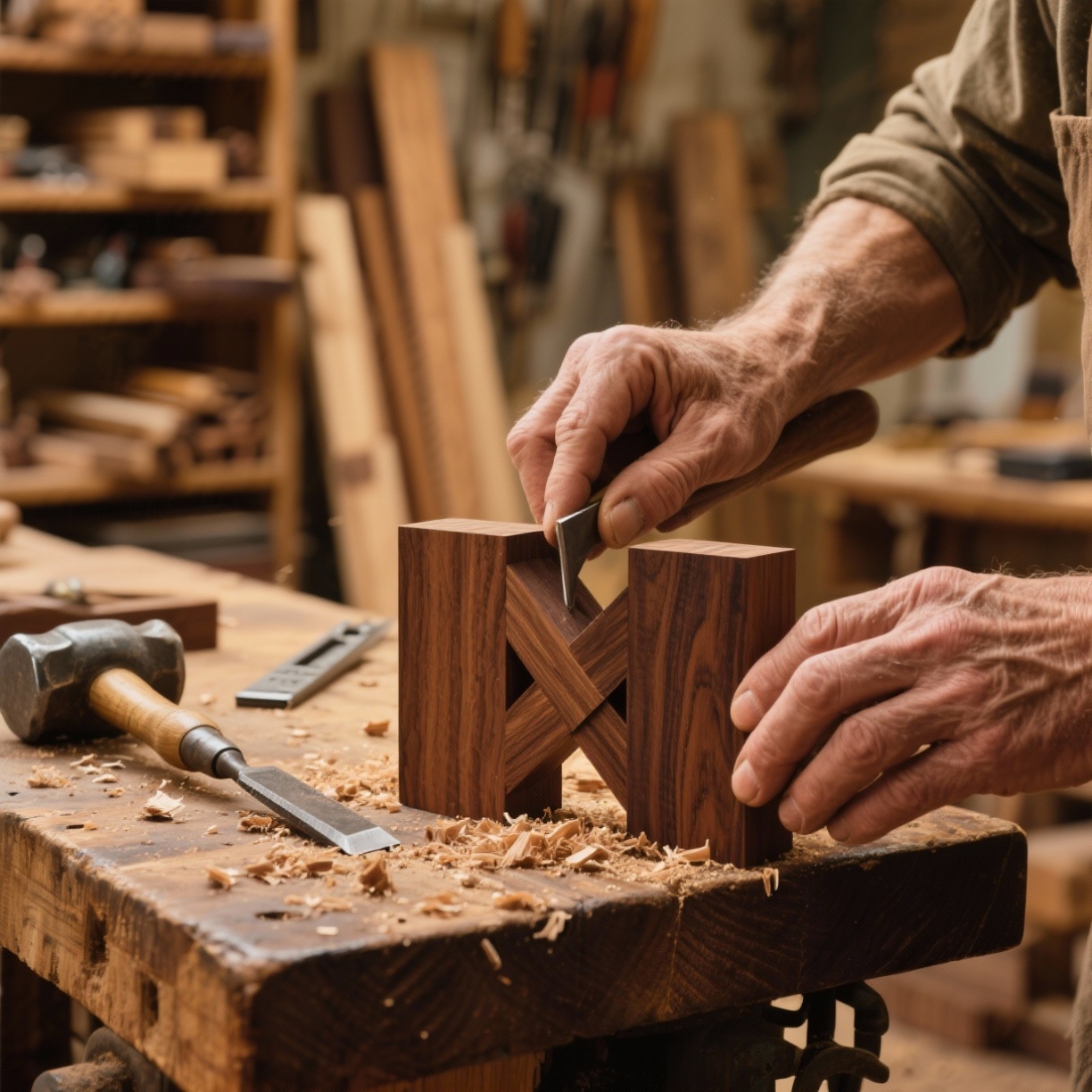 Entre Linhas e Encaixes: O Universo Oculto das Técnicas de Marcenaria