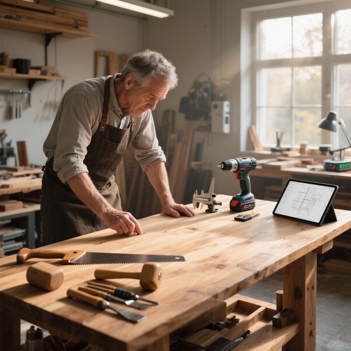 Ferramentas Descomplicadas: Da Tradição à Tecnologia na Marcenaria