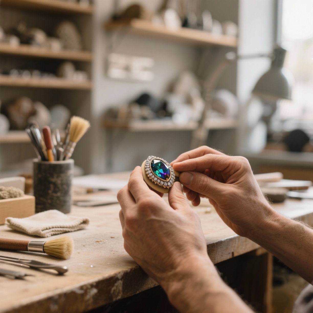 Lapidação Artesanal: Eleve o Acabamento e Crie Peças Memoráveis