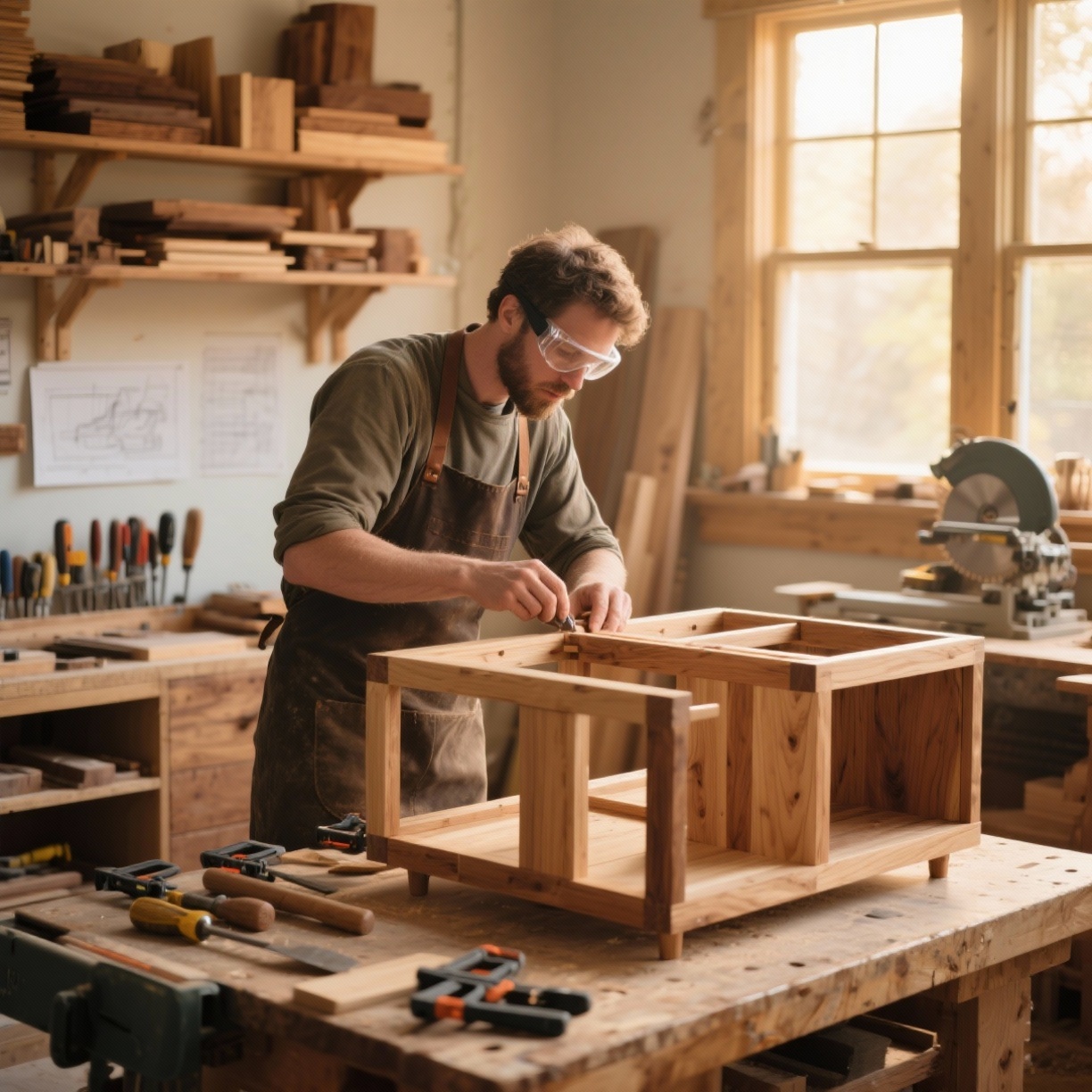 Manual Completo de Montagem: Do Projeto em Madeira à Peça Final