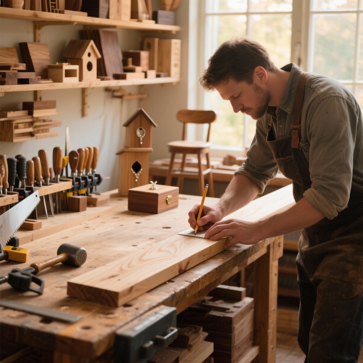 Manual Completo de Peças de Madeira: Projetos Práticos do Zero