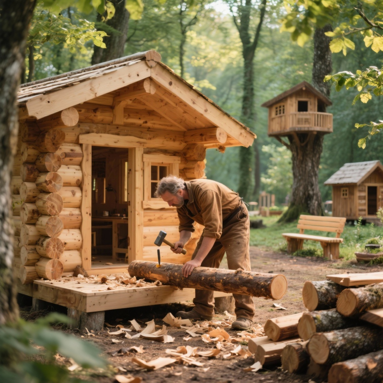 Inspire-se: Construções Artesanais de Madeira Que Encantam e Funcionam