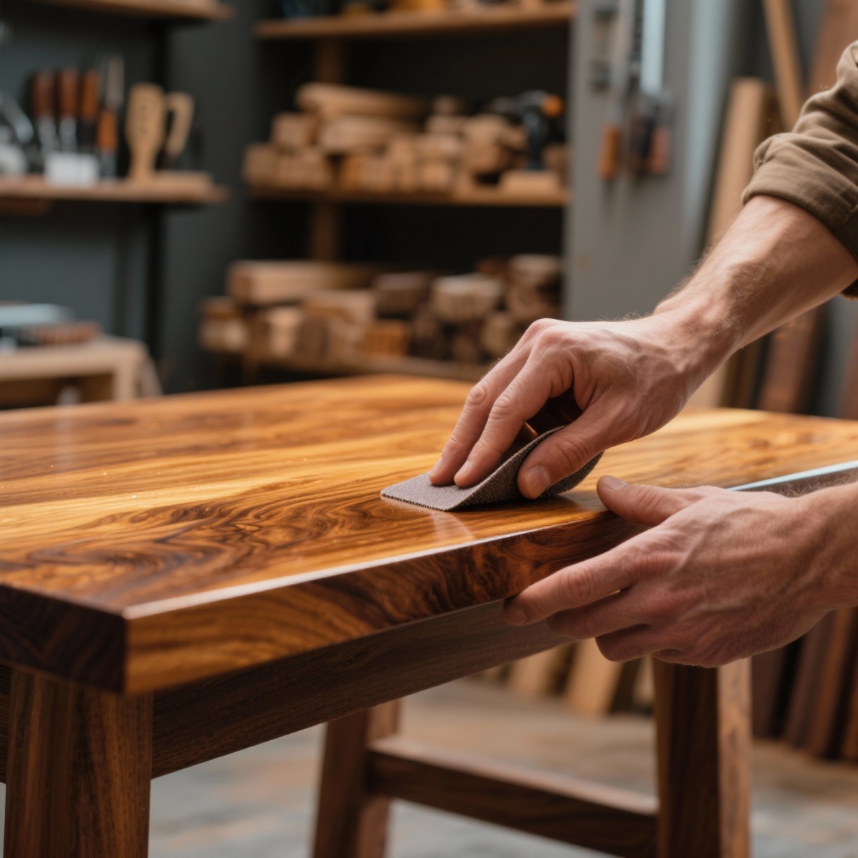 Revelando Texturas: O Universo do Acabamento Impecável em Madeira
